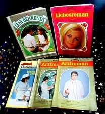 9 Nostalgische LIEBESROMANE alt aber gut erh. (ca.40 J.) LENI BEHRENDT * ARZT ua