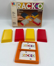 RACKO Game Gesellschaftsspiel MB Spiele englische Ausgabe 1980