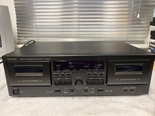 TEAC W-890R MKII Double Auto Reverse Cassette Deck Kassettendeck, 2J GARANTIE