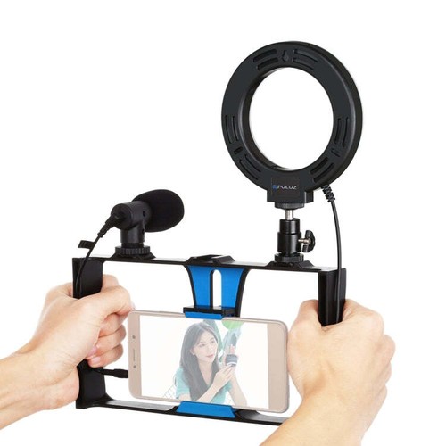 Puluz vlogging kit - 3-in-1,
