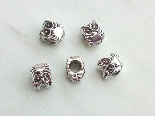 Beads uhu eule 10mm - beads,