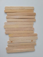 20 Eisstiele Holz zum Basteln