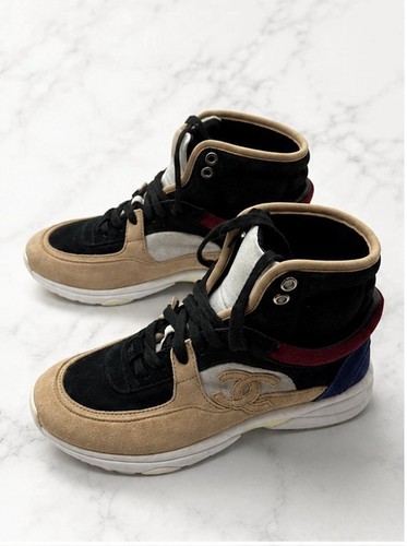 Chanel high top ankle - high,