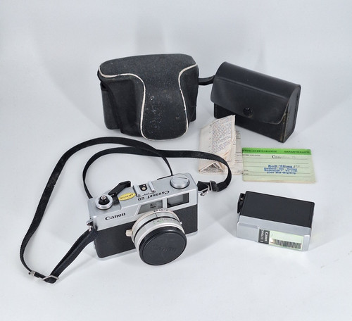 Vintage canon canonet set - vintage,