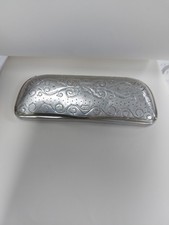 REINHOLD KÜHN  Vintage Retro Brillenetui  Alu Etui,RK 1996/1 Brillenetui Metall