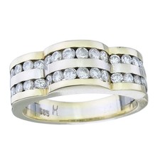 Ring Brillanten 585er Gelbgold