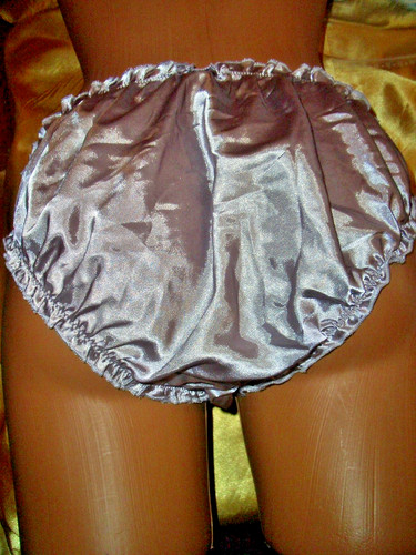 Vintage glanz satin sissy - vintage,
