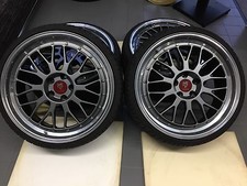 20 Zoll MB-Design LV1 Alu Felgen 5x112 et45 grau poliert Gutachten Le Mans GTI