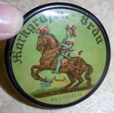 alter Taschenspiegel Markgrafen Bräu Kulmbach Bier Brauerei Werbung Reklame