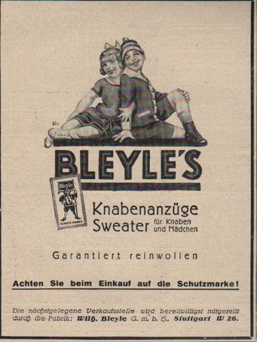 Stuttgart werbung 1925 wilh - werbung, 1925,