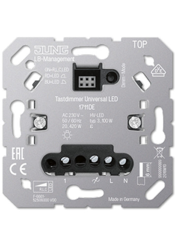 Jung 1711de tastdimmer - 1711de,