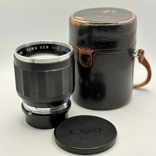 Kowa 135mm manual lens - kowa,