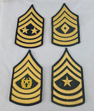 4 x US Ärmelabzeichen USA