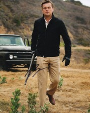 LEONARDO DICAPRIO signed Autogramm 20x25cm ONCE UPON A TIME in Person autograph