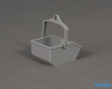 MSM Modelle Schuttmulde grau