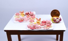 *~* Tablett Rosa , Törtchen  Variationen *~*