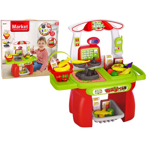 Leantoys supermarkt set - leantoys, supermarkt-set