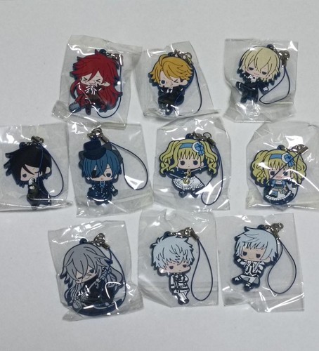 Black butler kautschukband set - black,