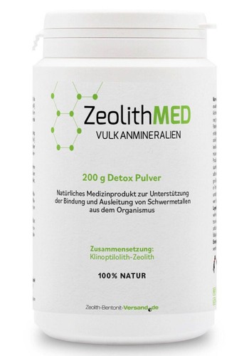 Zeolith med pulver 200g - zeolith, med®