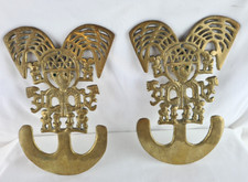 Paar Vintage Messing