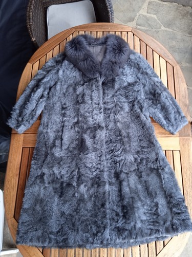 Pelzmantel damen angora - pelzmantel,