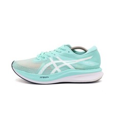 ASICS Damen Magic Speed Sneaker türkis Mesh Low Top Atmungsaktiv Laufschuh EU 42