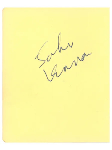 John lennon autograph 1963 - john,