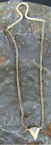 333 gold krawatten kette mit - 333,