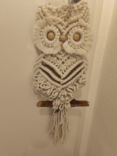 Wandbehang Wanddeko Eule Herbstdeko Wunderschön