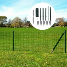 10m 25m Maschendrahtzaun Set