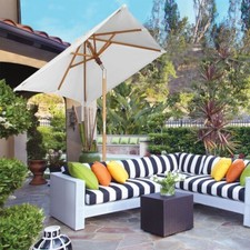 Sekey Holz Sonnenschirm