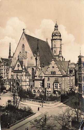 Alte leipzig - sw, ak
