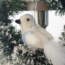 Weihnachtsanhänger Vogel