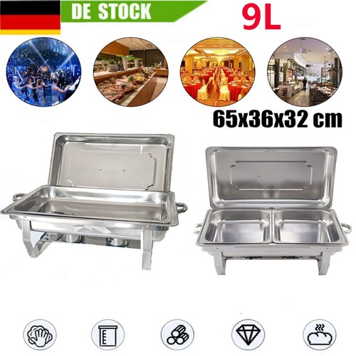 Chafing dish speisenwärmer - 9l,