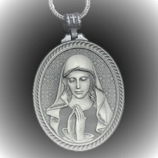 Heilige Maria Kette/Unisex Halskette/Religion Kette