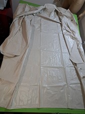 PVC Regenmantel Gummi PVC Plastik Gr.XL Lack glossy 80er Vintage