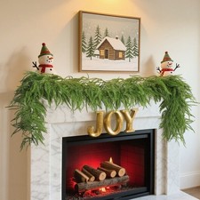 Faux Norfolk Kiefer Girlande realistische Grünzeug für Esstisch und Wohnkultur