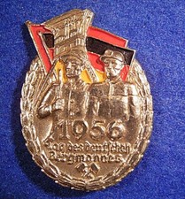 06 046 DDR Abzeichen Tag des Bergmanns 1956