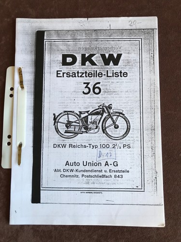 Ersatzteil liste dkw - liste,