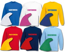 Sweatshirt zwerg kostüm - zwerg,