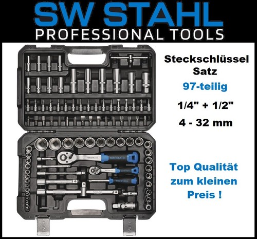 Stahl steckschlüsselsatz - sw-stahl,
