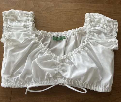 Country line dirndlbluse weiß - country,