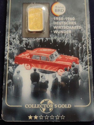 Gold barren 9999 - gold, 0,5g