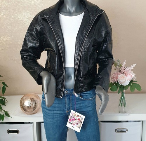 Ajc kunstleder damen jacke - damen,