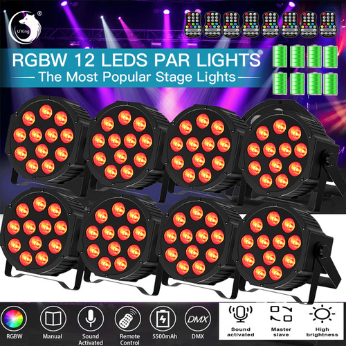 Wiederaufladbar led par - led,