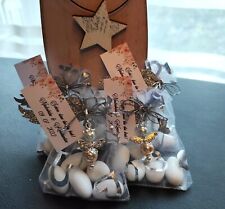 Gastgeschenk Hochzeit Geschenksäckchen Engel personalisiert Kommunion Taufe