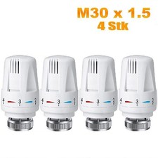 4 Stk Thermostatkopf