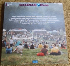 WOODSTOCK THREE  3LP COLOR