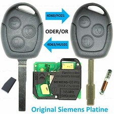 Funkschlüssel Schlüssel 433MHz für Ford Fiesta Focus Mondeo Galaxy C-max B-max 