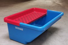 Ecolab Desinfektionswanne mit Sieb 45L Eimer 60x47x26cm Reinigung Mobilette